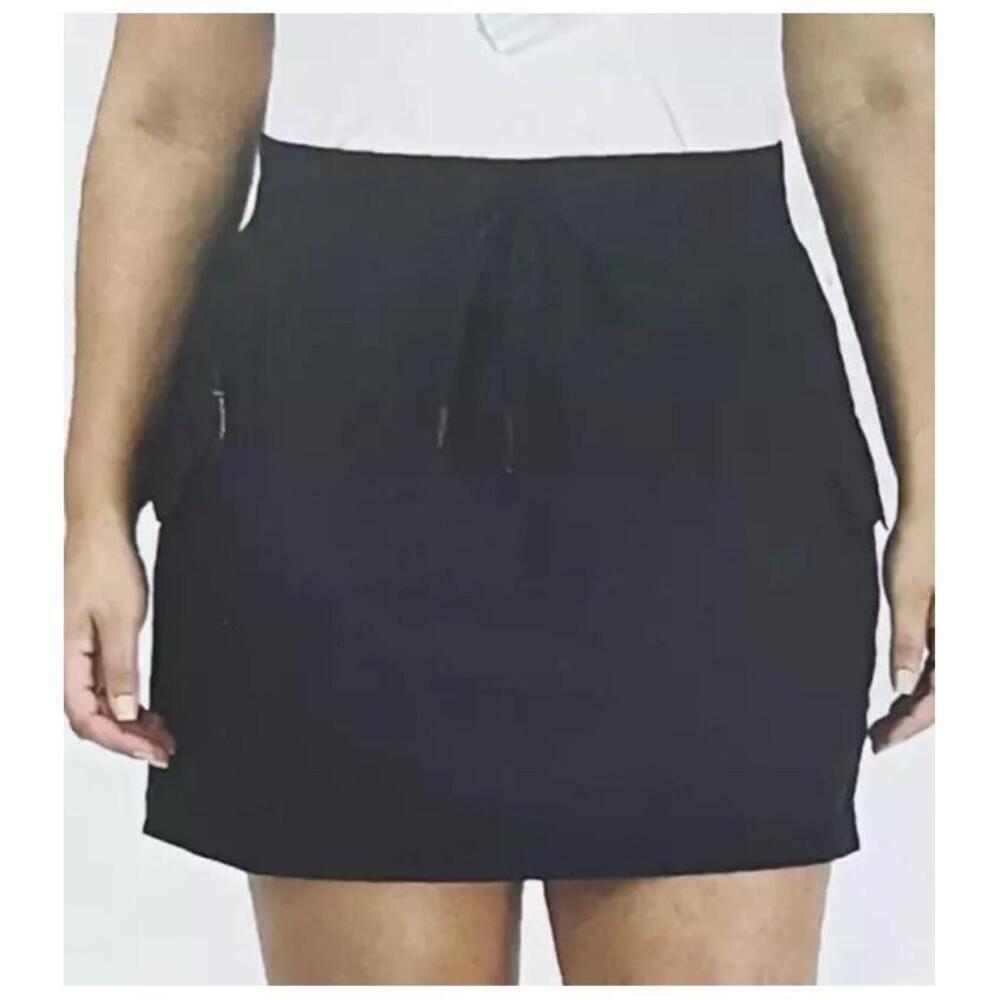 Gerry Women's Breezy Cargo Skort, Black, Size XXL AJ9